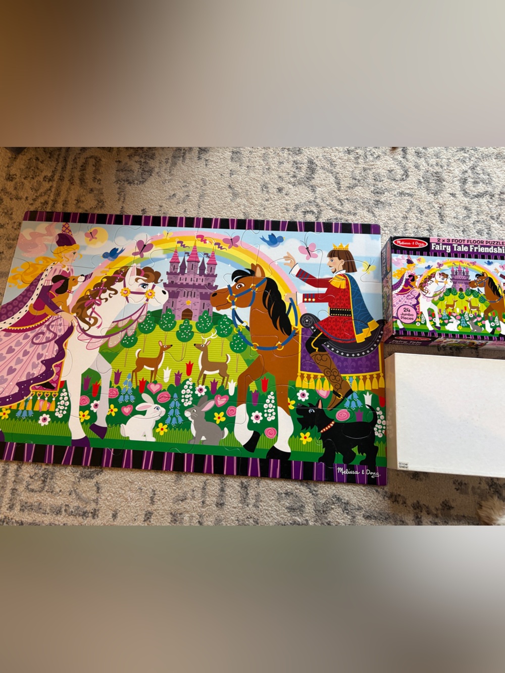 Preschool Melissa & Doug Puzzle Fairytale Princess 24 piece